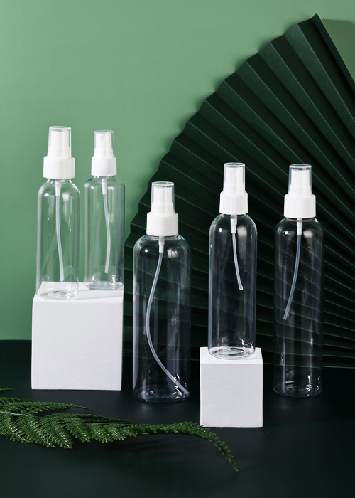 بطری اسپری گرد شفاف 60-200 میلی لیتری PET