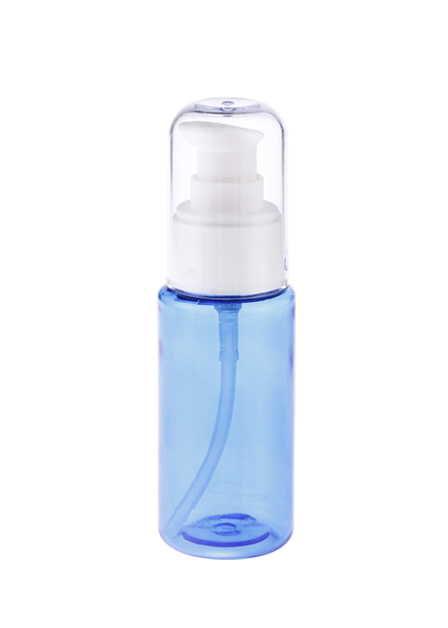 بطری اسپری استوانه ای PET شفاف 60 میلی لیتری