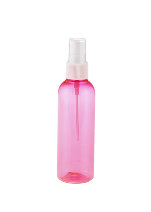 100-200 میلی‌لیتر زیر بطری مایع پاک‌کننده بطری اسپری PET شفاف صورتی