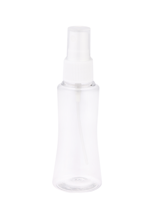 بطری اسپری دور کمر کوچک شفاف PET 60 میلی لیتری