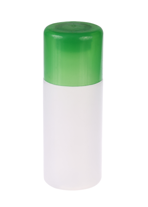 بطری استوانه ای مستقیم کرم PE 120 میلی لیتری