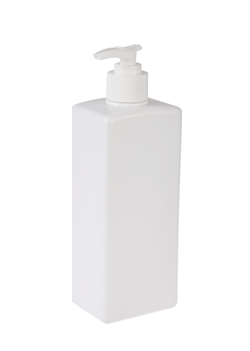 بطری پمپ لوسیون ژل سفید PE 500ml